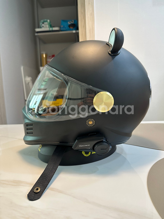 로얄앤크라운드 소두핏 레트로 클래식헬멧 .L사이즈 58~60 팝니다--3