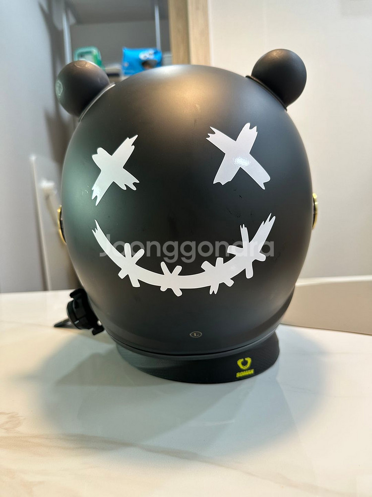 로얄앤크라운드 소두핏 레트로 클래식헬멧 .L사이즈 58~60 팝니다--5