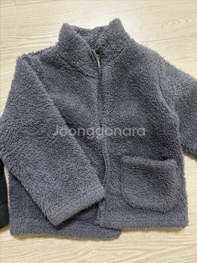 밍크뮤 등 조끼 뽀글이 가디건 경량패딩 외투 4벌 일괄--2