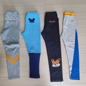 베베드피노 레깅스 4종 일괄 130사이즈(택포가)