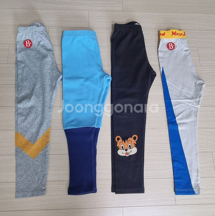 베베드피노 레깅스 4종 일괄 130사이즈(택포가)--1