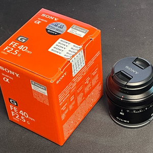 소니 FE 40mm F2.5 G 렌즈