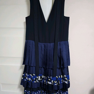 럭키슈에뜨- jdc 믹스 플리츠 롱 원피스 (36)