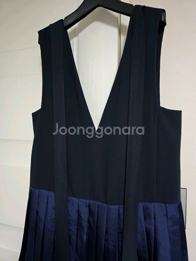 럭키슈에뜨- jdc 믹스 플리츠 롱 원피스 (36)--2