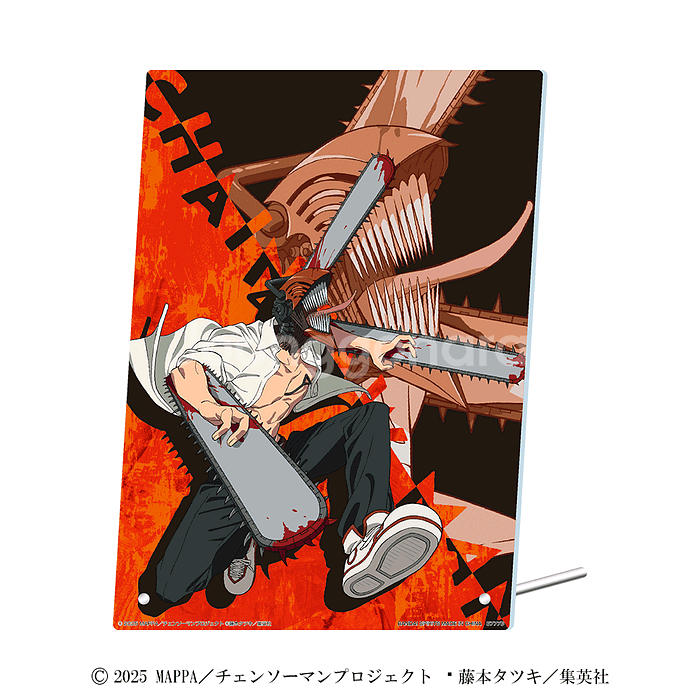 체인소맨 이치방쿠지 D상 아크릴 보드 스탠드 덴지--3