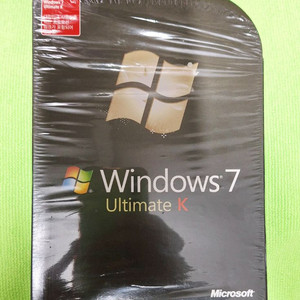 윈도우7 Ultimate K (기업용) 정품 DVD Full Package Product 팝니다.