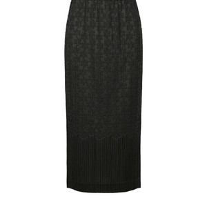 플리츠플리즈 스커트 스노우드롭 스커트 블랙 3사이즈