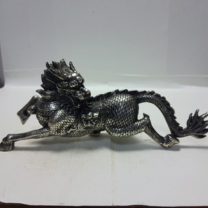 백동 사신수 비슈 길이27cm 무게942g