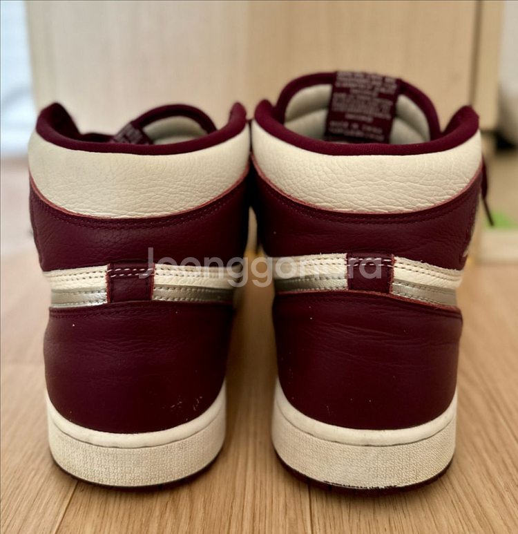 나이키 조던 1 레트로 하이 OG 보르도 280--1