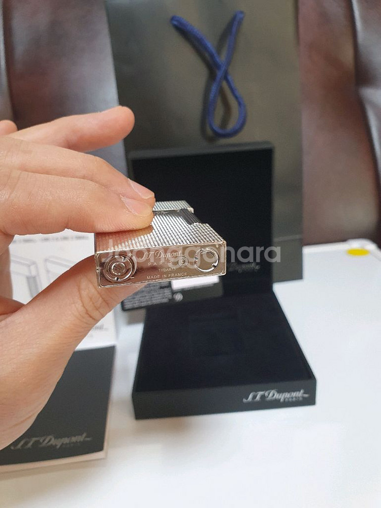 백화점판 듀퐁라이터 뉴 라인2 신형 ca18690 백금--7