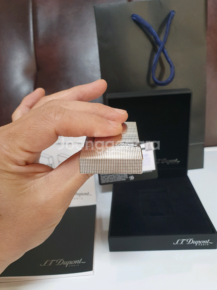 백화점판 듀퐁라이터 뉴 라인2 신형 ca18690 백금--6