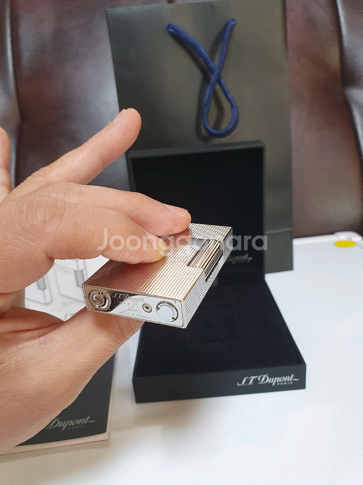 백화점판 듀퐁라이터 뉴 라인2 신형 ca18690 백금--8