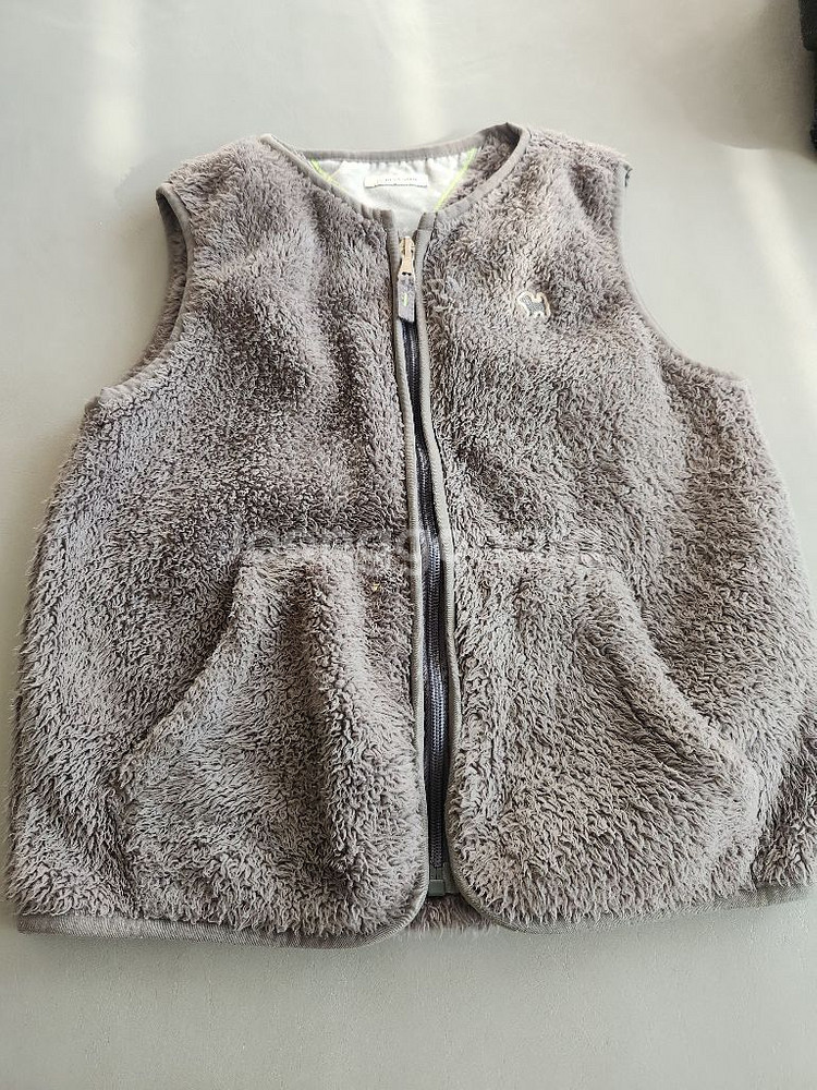 블루독 털조끼 120사이즈 2벌--3