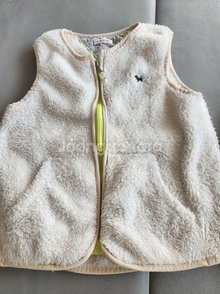 블루독 털조끼 120사이즈 2벌--8