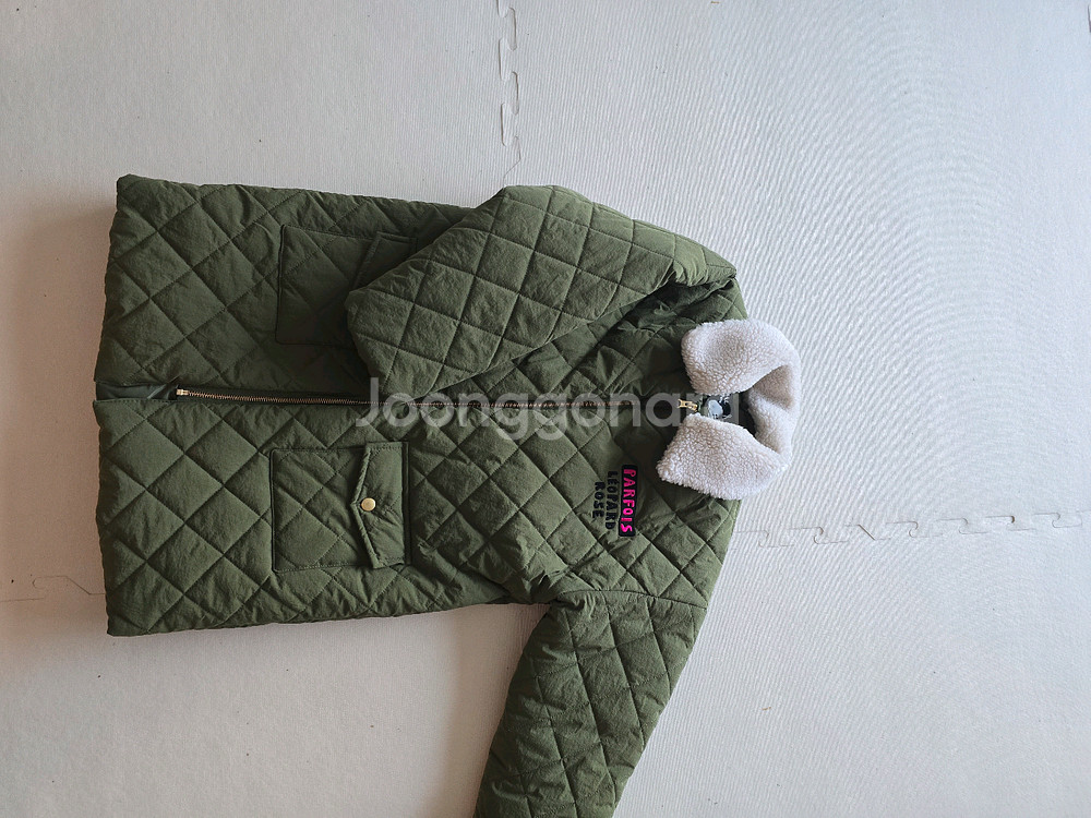 리미떼두두 레오파드 패딩야상 코트 3XL--1