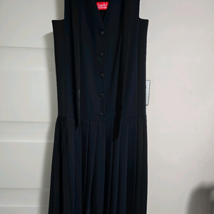 럭키슈에뜨- 컬러 플리츠 롱 원피스 (36)