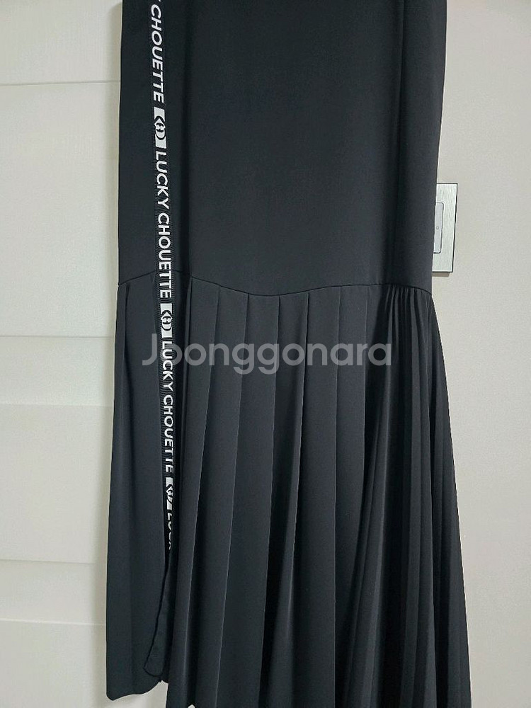 럭키슈에뜨- 컬러 플리츠 롱 원피스 (36)--3