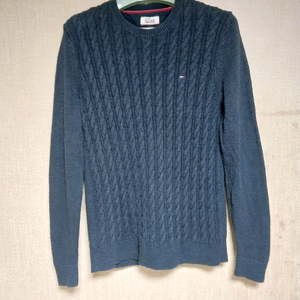타미힐피거/100-105) 꽈배기 니트