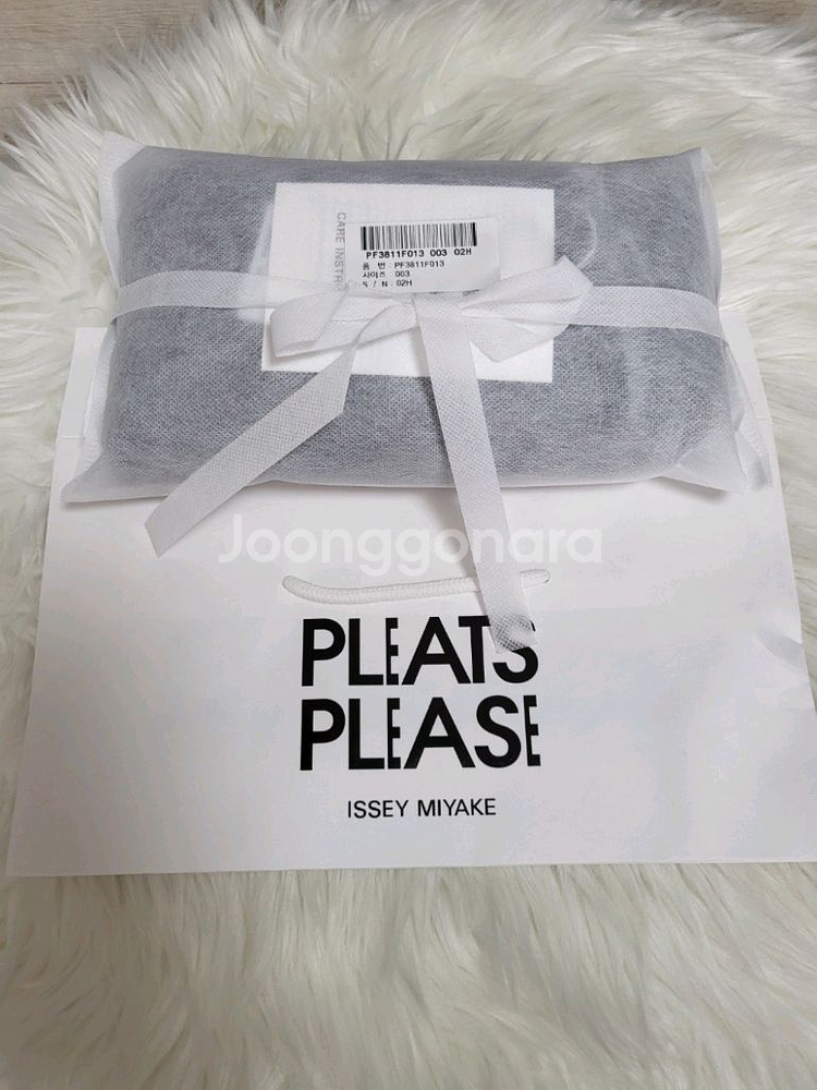 이세이미야케 플리츠플리즈 자켓 플러피 베이직 자켓 그레이 3사이즈--4