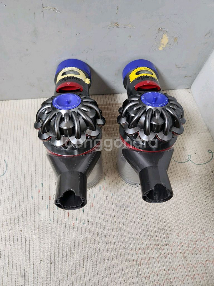 부품용 다이슨 v8 파손 손잡이 뭉치 2개--0