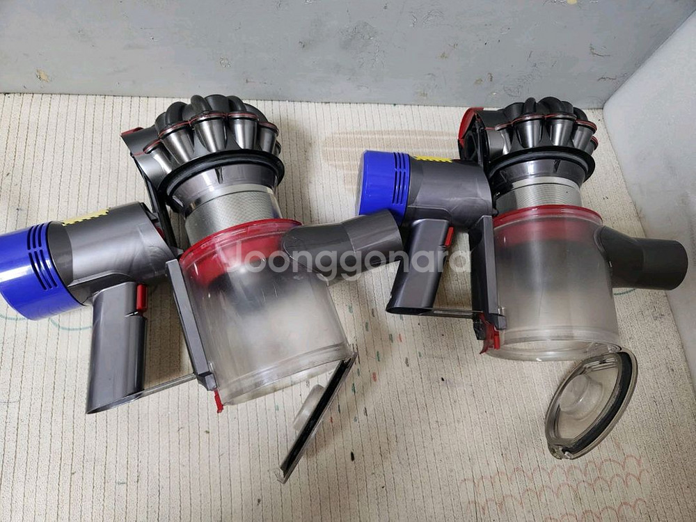 부품용 다이슨 v8 파손 손잡이 뭉치 2개--3
