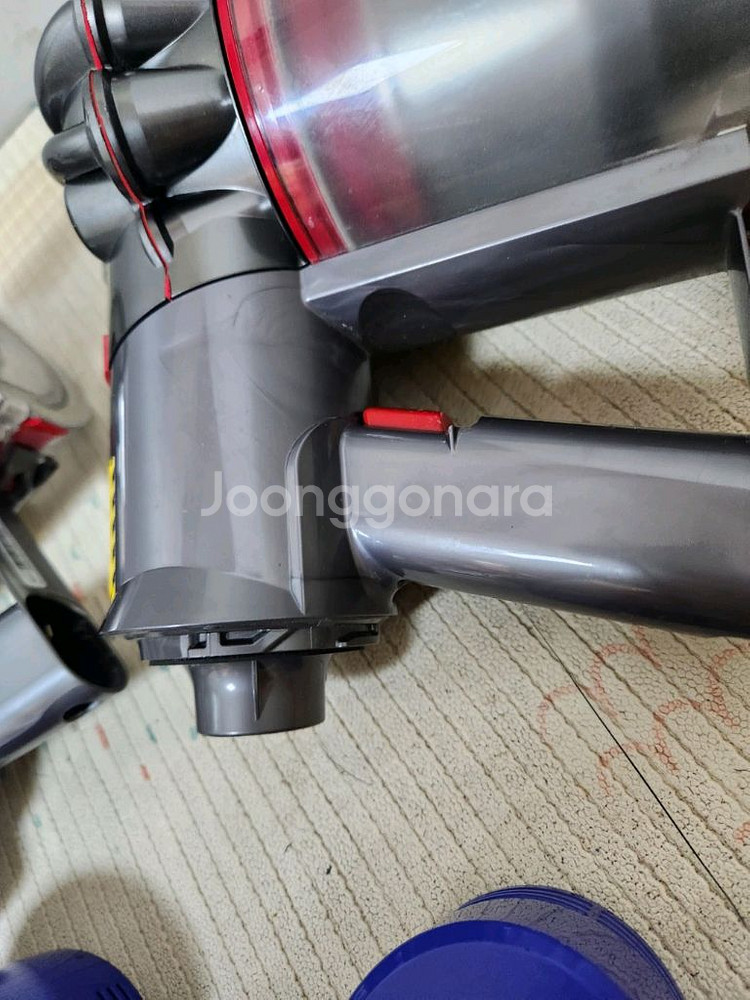 부품용 다이슨 v8 파손 손잡이 뭉치 2개--4