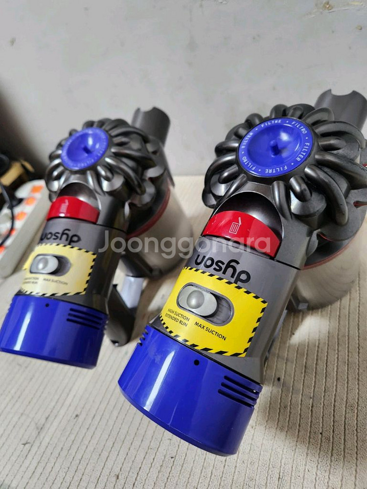 부품용 다이슨 v8 파손 손잡이 뭉치 2개--6