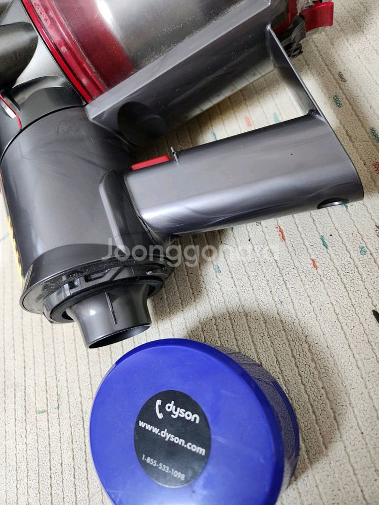 부품용 다이슨 v8 파손 손잡이 뭉치 2개--5