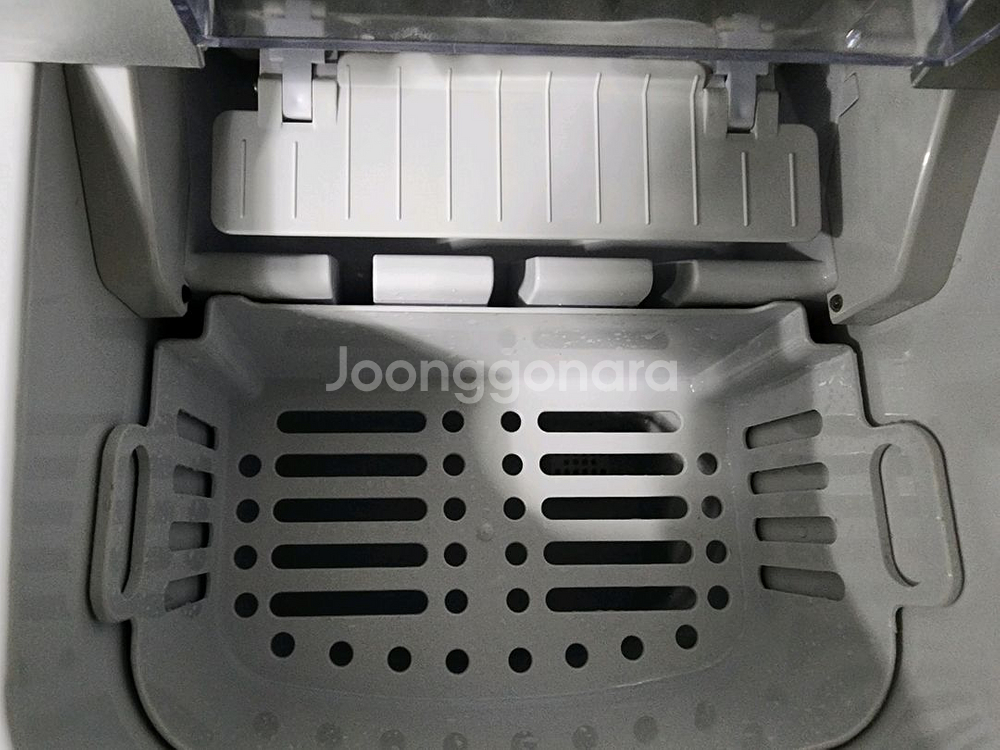 롯데 가정용 제빙기 얼음--2