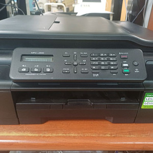 브라더복합기 MFC-J200 복사 팩스 스캔 프린터