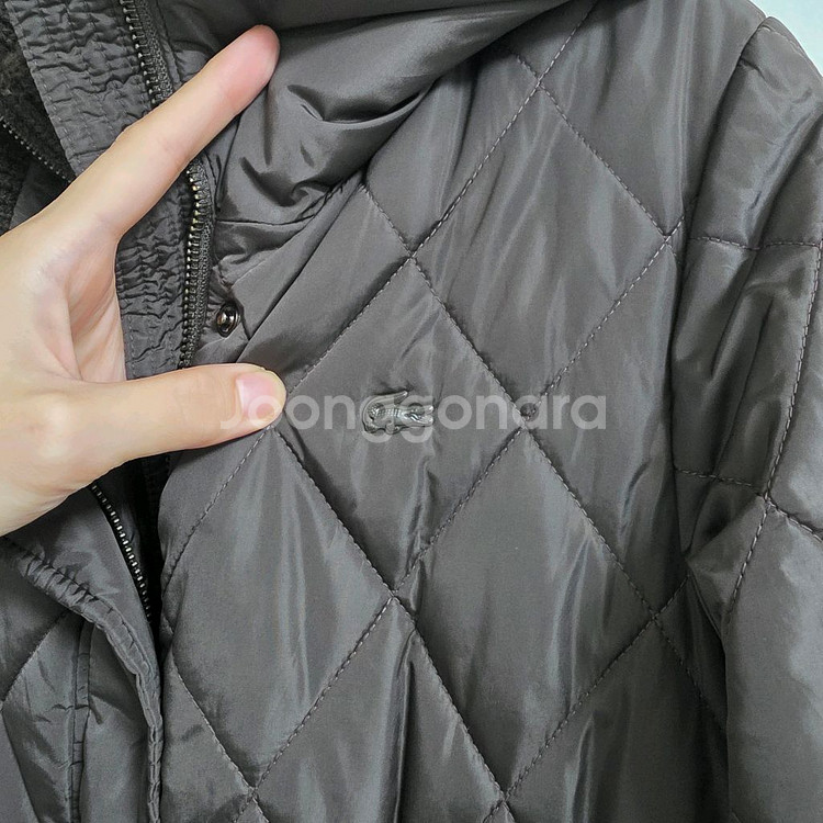 라코스테 퀼팅 자켓--1