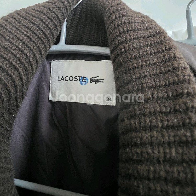 라코스테 퀼팅 자켓--3