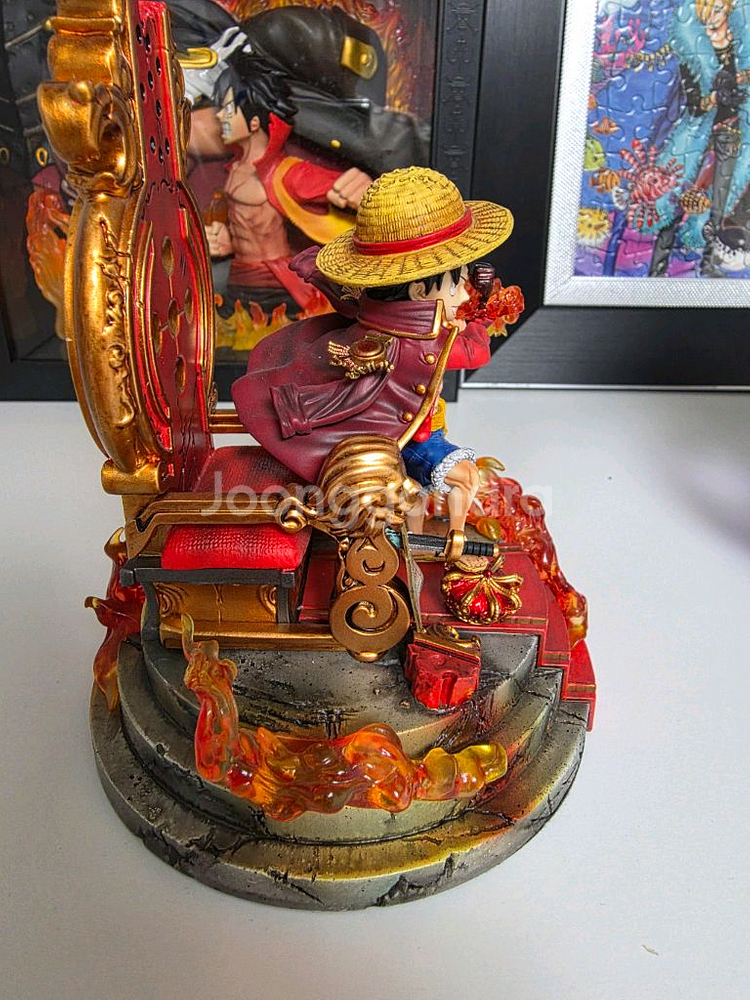 원피스 레진 피규어 g5 오황 루피 팝니다.--3