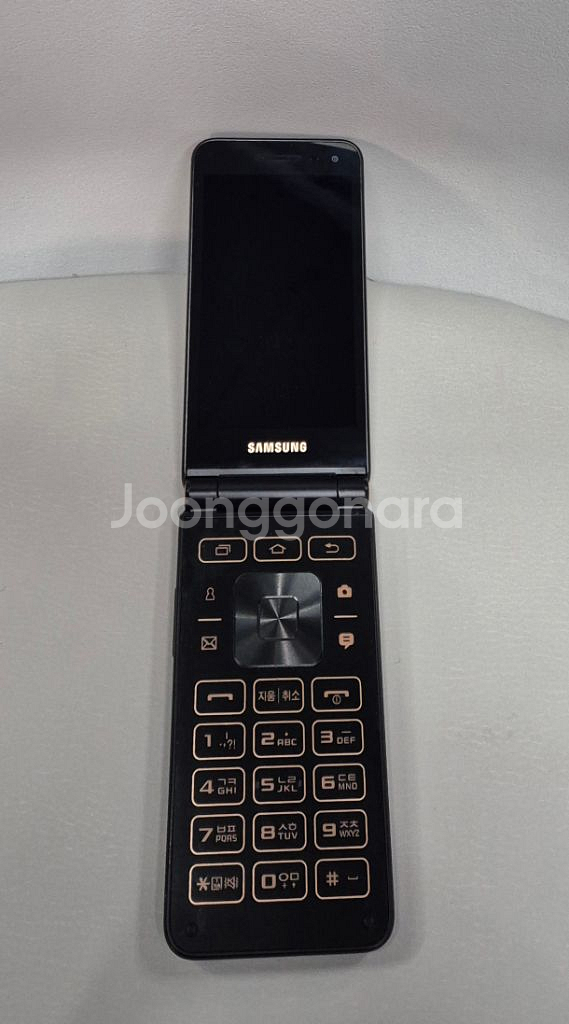 삼성 폴더폰 폴더2 초기필름 그대로 공부폰 효도폰--3