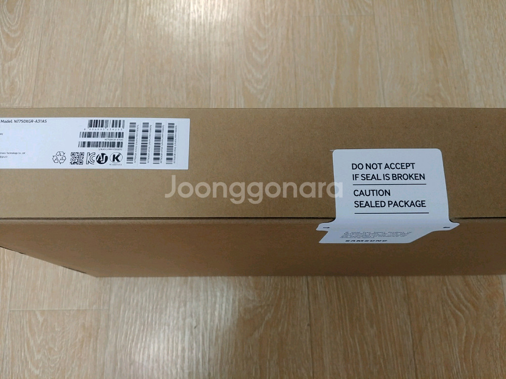 미개봉 삼성 갤럭시북4 노트북 NT750XGR-A31AS 램16GB--1