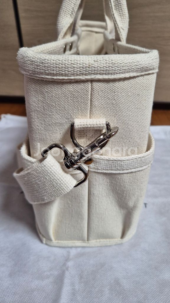 아밤 화이트 텀블러백 미디움--2