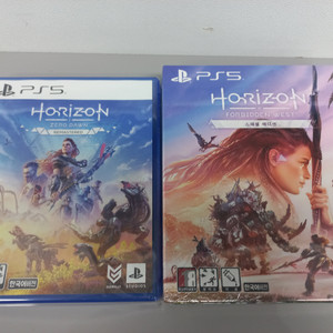 PS5 호라이즌 제로던 리마스터 + 포비든웨스트 스페셜(미개봉) 팜