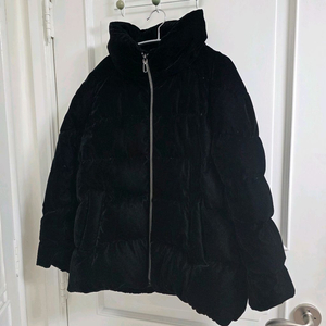 벨벳 패딩 자켓