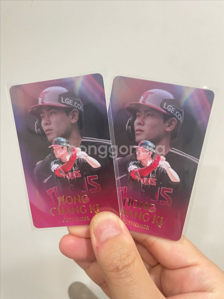홍창기 2025년 엘지트윈스 커스텀 포토카드--1