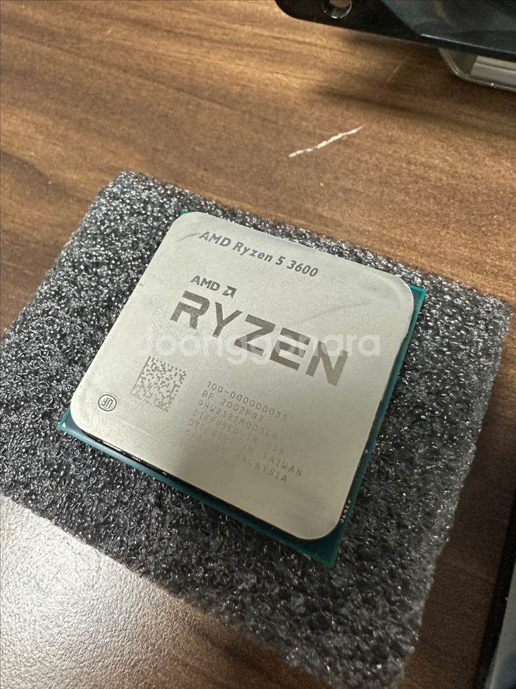 AMD 라이젠 3600 CPU + 쿨러 세트--1