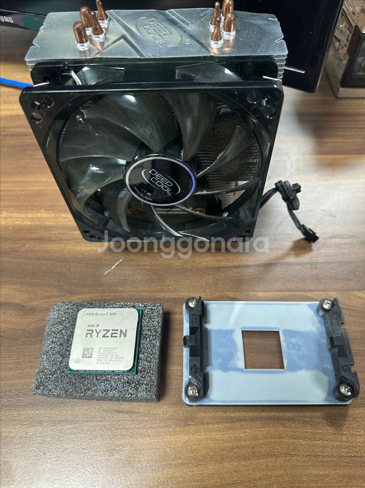 AMD 라이젠 3600 CPU + 쿨러 세트--0