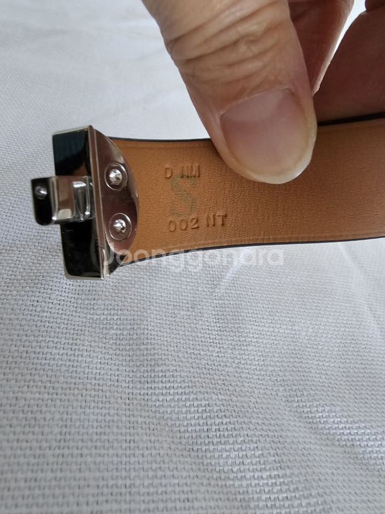 에르메스 정품 가죽팔찌--2