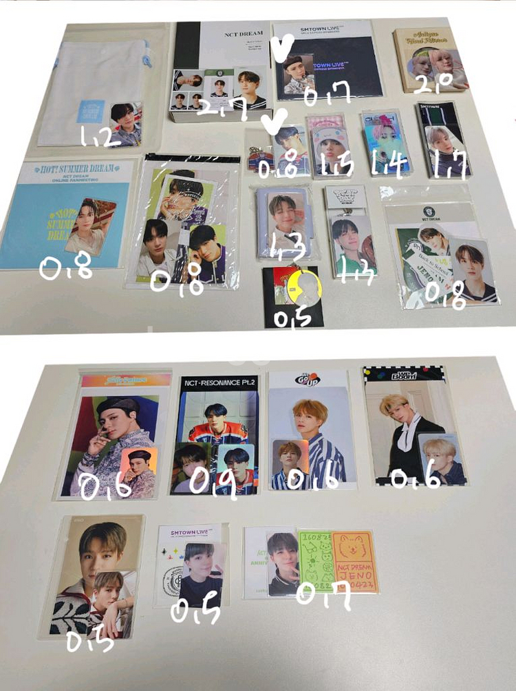 엔시티 제노 엠디 굿즈 포카--0