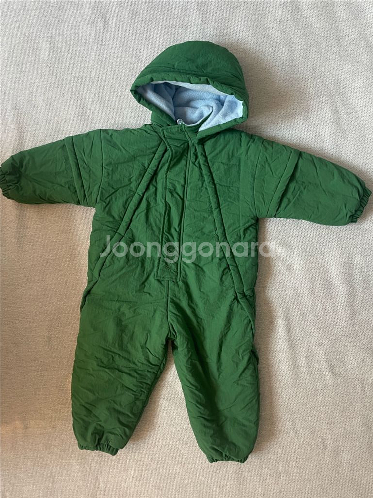 아프리콧 스튜디오 스노우맨 100 스키복 썰매복 방수 점프슈트--5