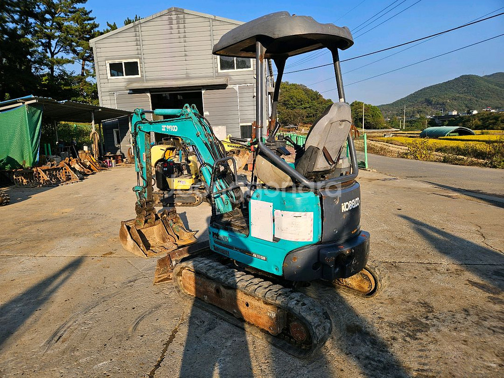 중고 굴삭기 미니 농장용 SK17 리퍼포함 11년식--3