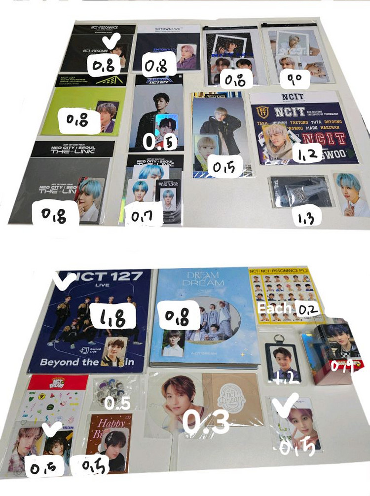 엔시티 엠디 굿즈 포카--0