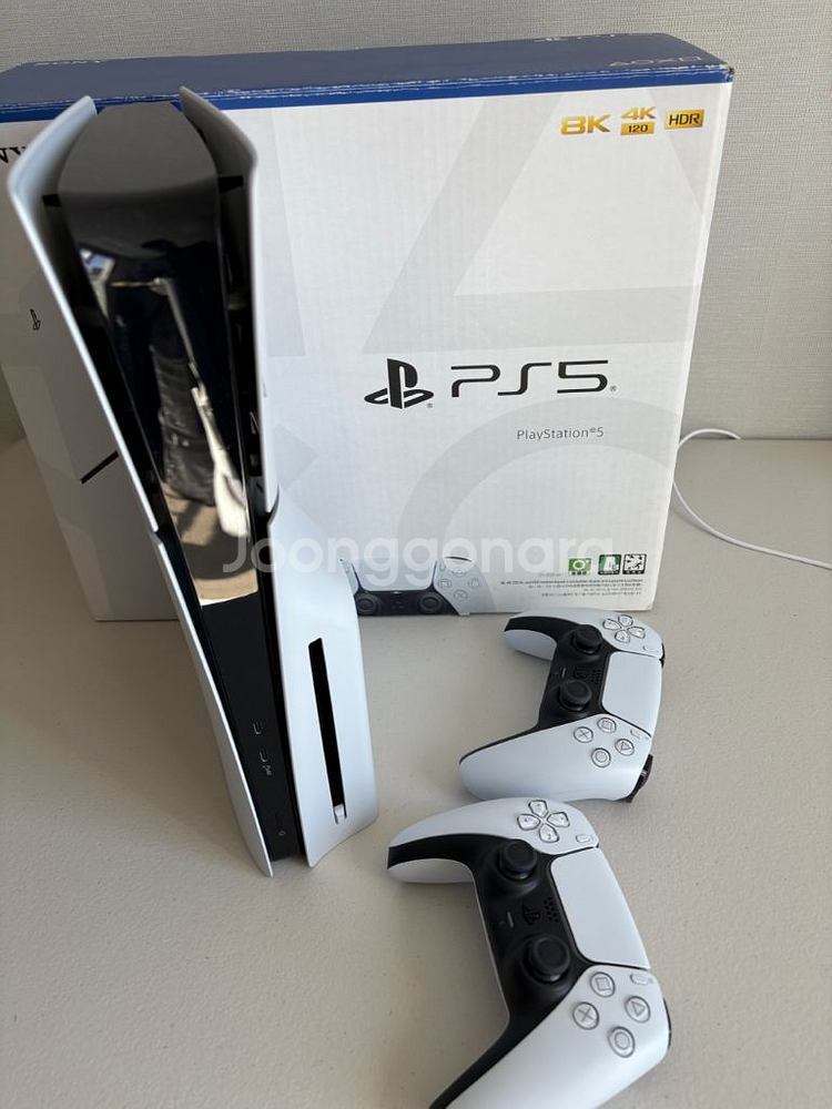 PS5 슬림 디스크 에디션 + 듀얼센스 2개--1