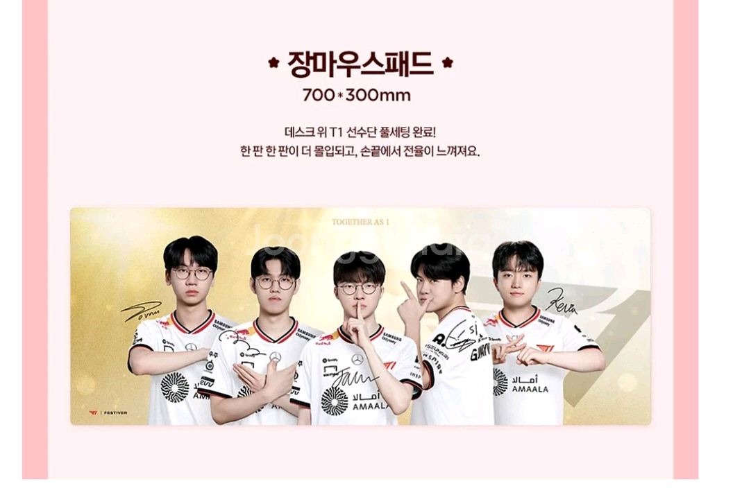 T1(티원) x 페스티버 - 마우스패드 스페셜에디션--0
