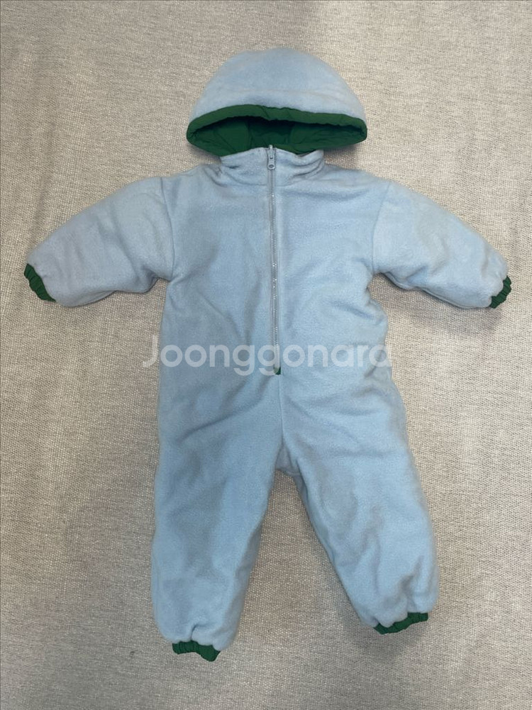 아프리콧 스튜디오 스노우맨 100 스키복 썰매복 방수 점프슈트--6