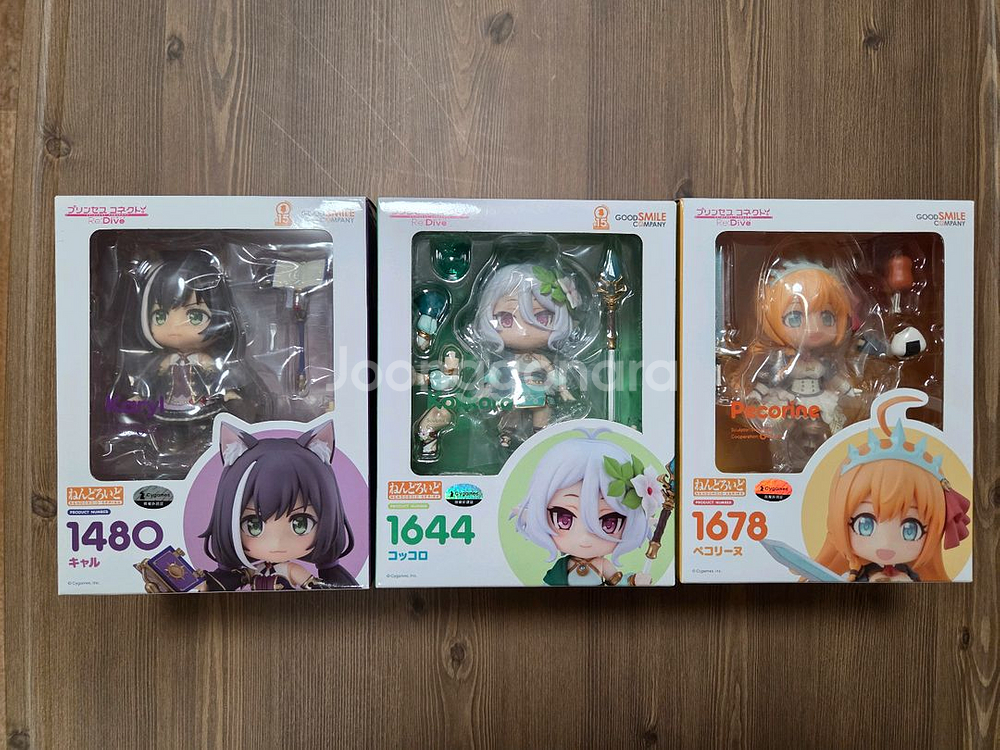 미식전 3종 넨도 캬루만 개봉--0